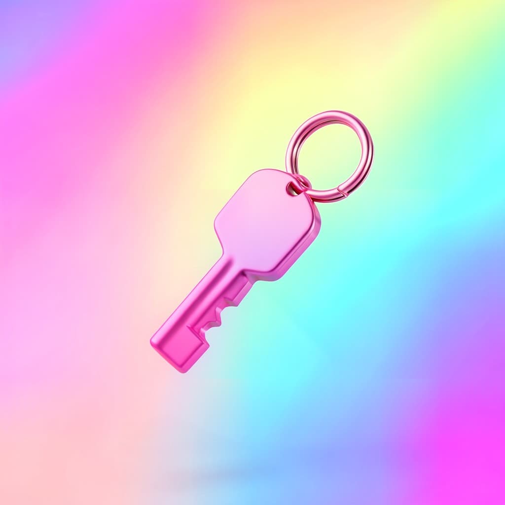 Vibe Check Keychain - Very Demure Edition